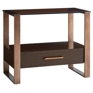 Go to store & view more images Zavala Portico Nightstand by Lexington