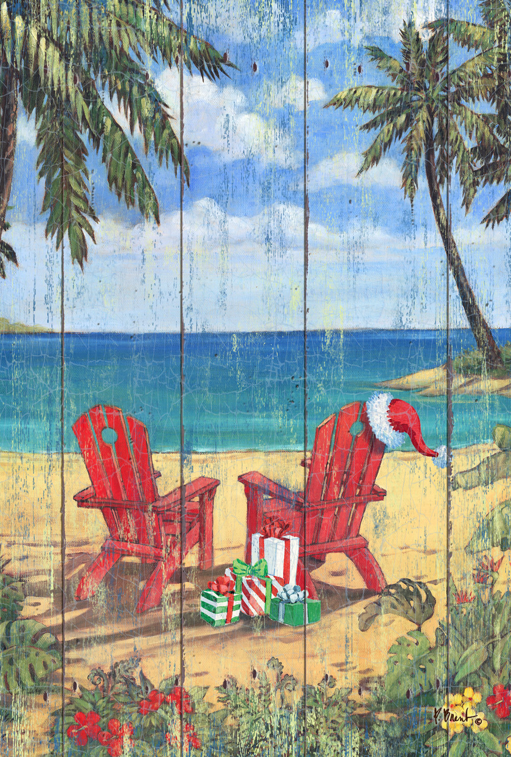 Toland Home Garden Christmas Paradise 28 X 40 Inch House Flag Wayfair