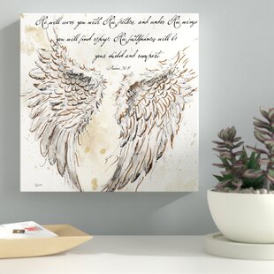 12"x20"Skull Angel Wings White Home Decor HD Canvas Print Picture Wall Art