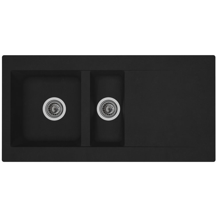 Belfry Kitchen Tenleybowl Insert Kitchen Sink 1 5 Bowl Inset Kitchen Sink Reviews Wayfair Co Uk