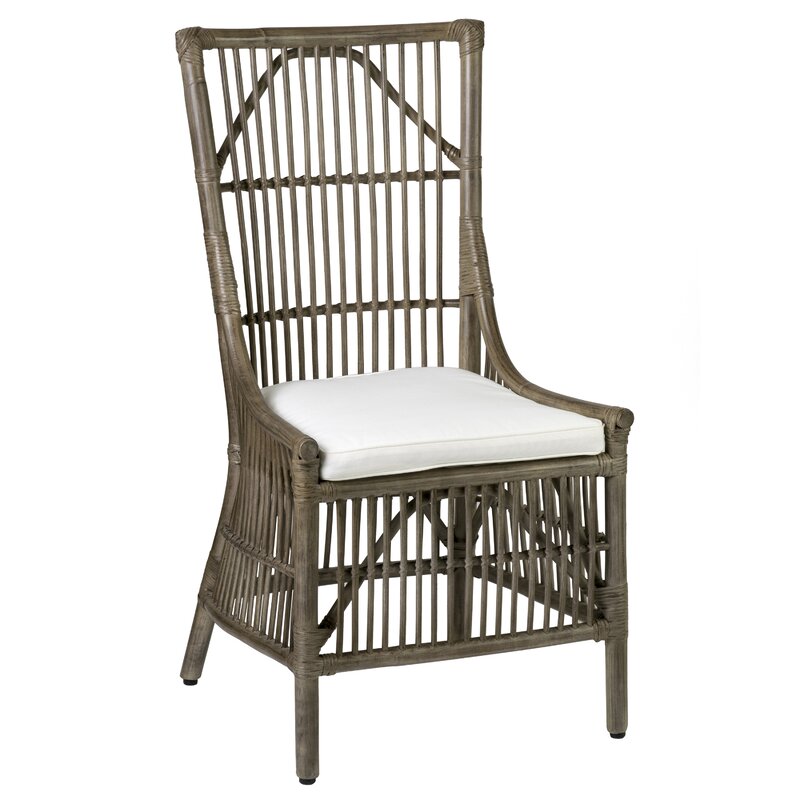 Bay Isle Home Oriana Patio Dining Chair With Cushion Wayfair