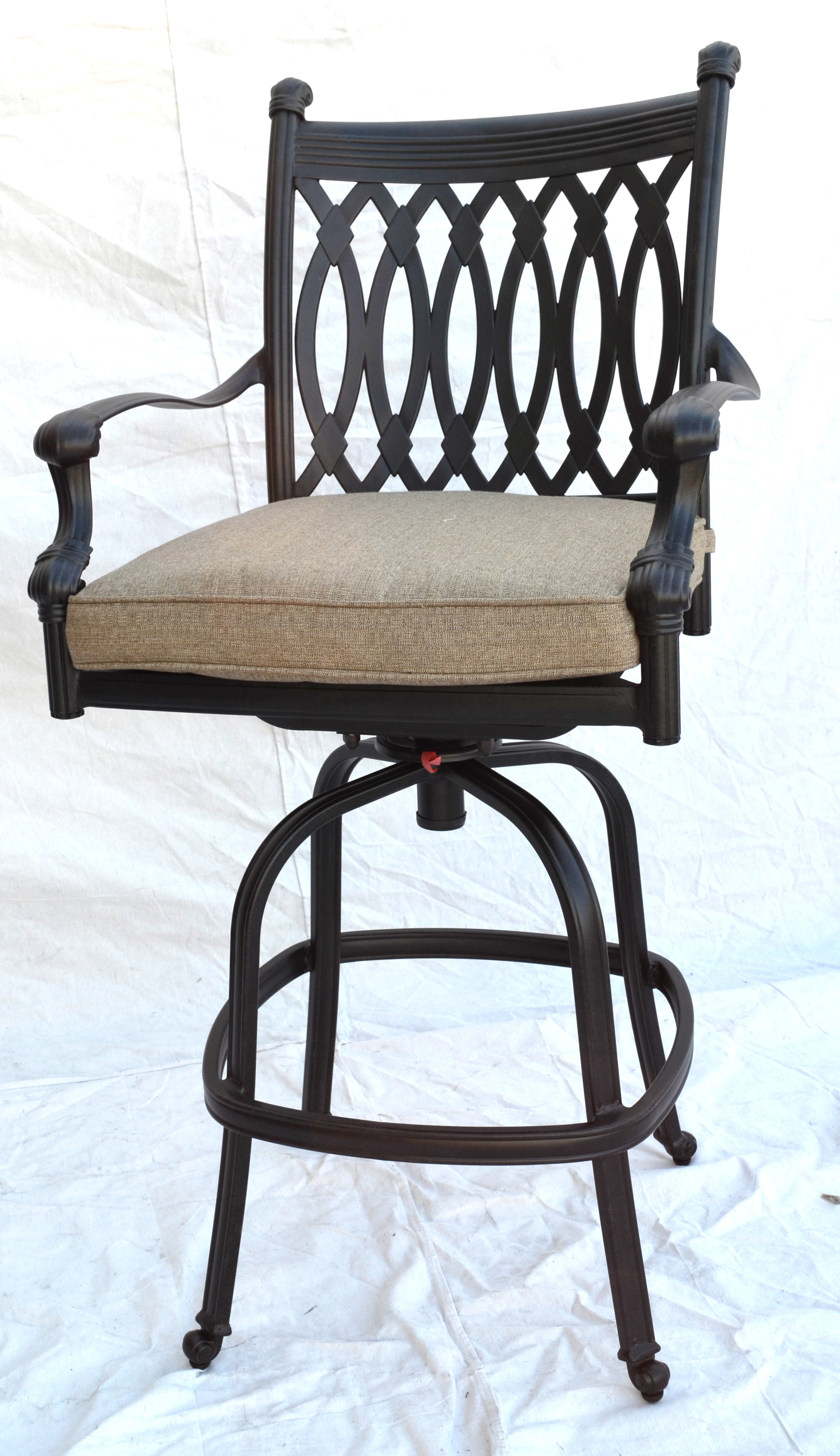 fleur de lis living patio furniture on Fleur De Lis Living Sydney 30 Patio Bar Stool With Cushion Wayfair