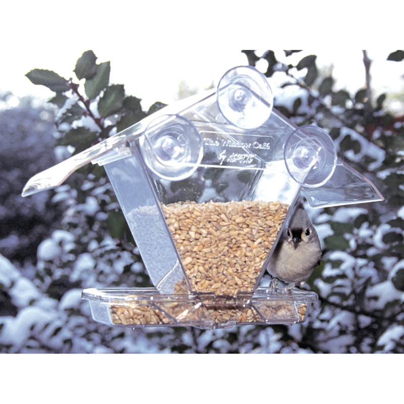 Bird Feeder with Polycarbonate Windows