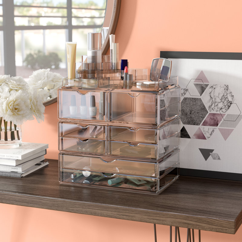 Rebrilliant Cosmetic Organizer Reviews Wayfair