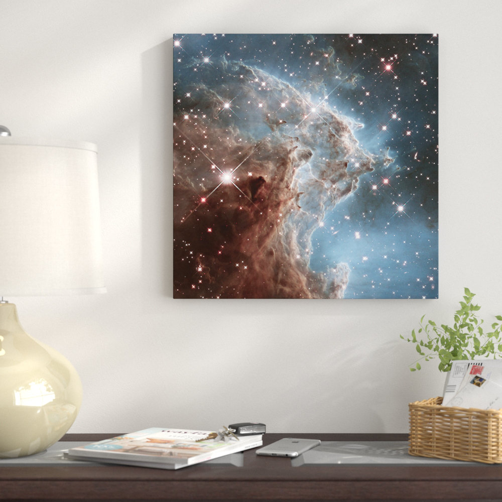 East Urban Home Ngc 2174 Monkey Head Nebula Hubble Space Telescope 24th Anniversary Image Graphic Art On Canvas Wayfair
