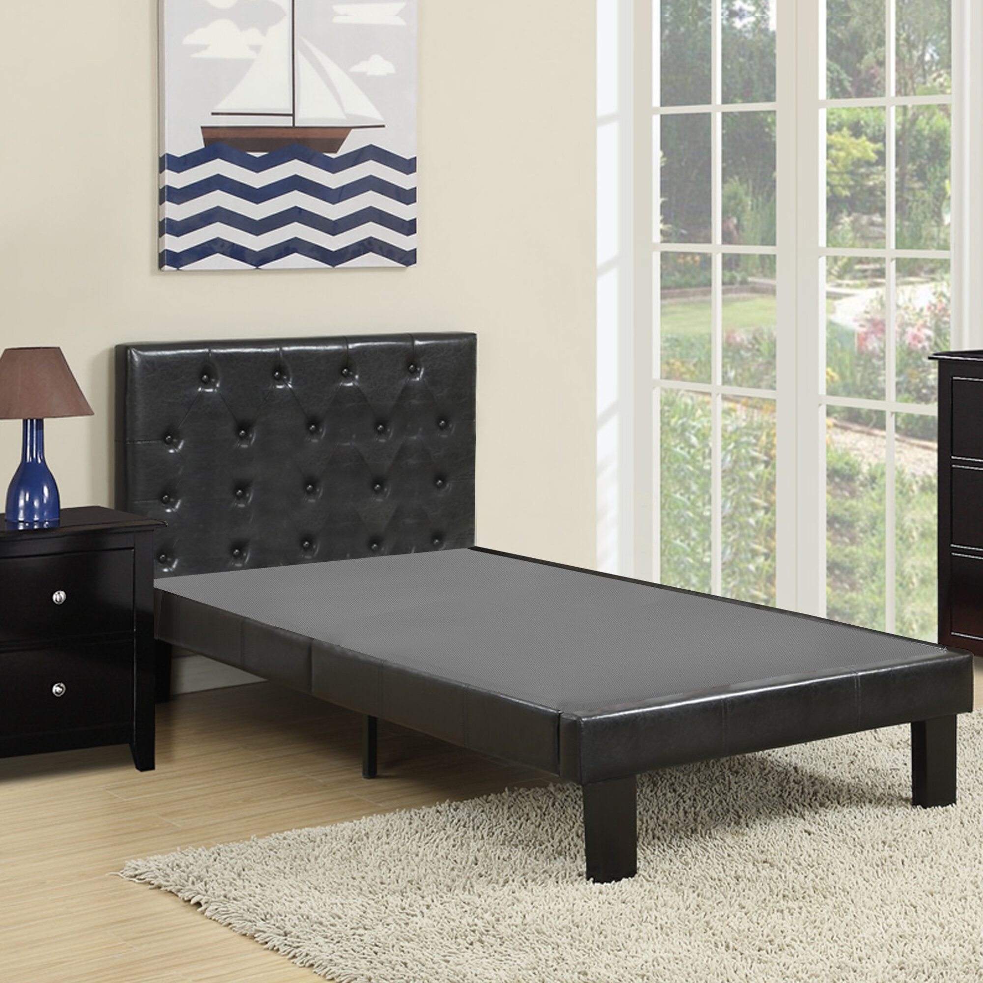 Mattress Support Bunkie Board 1.5 Inch Bunk Platform Beds Wooden Twin Size New 