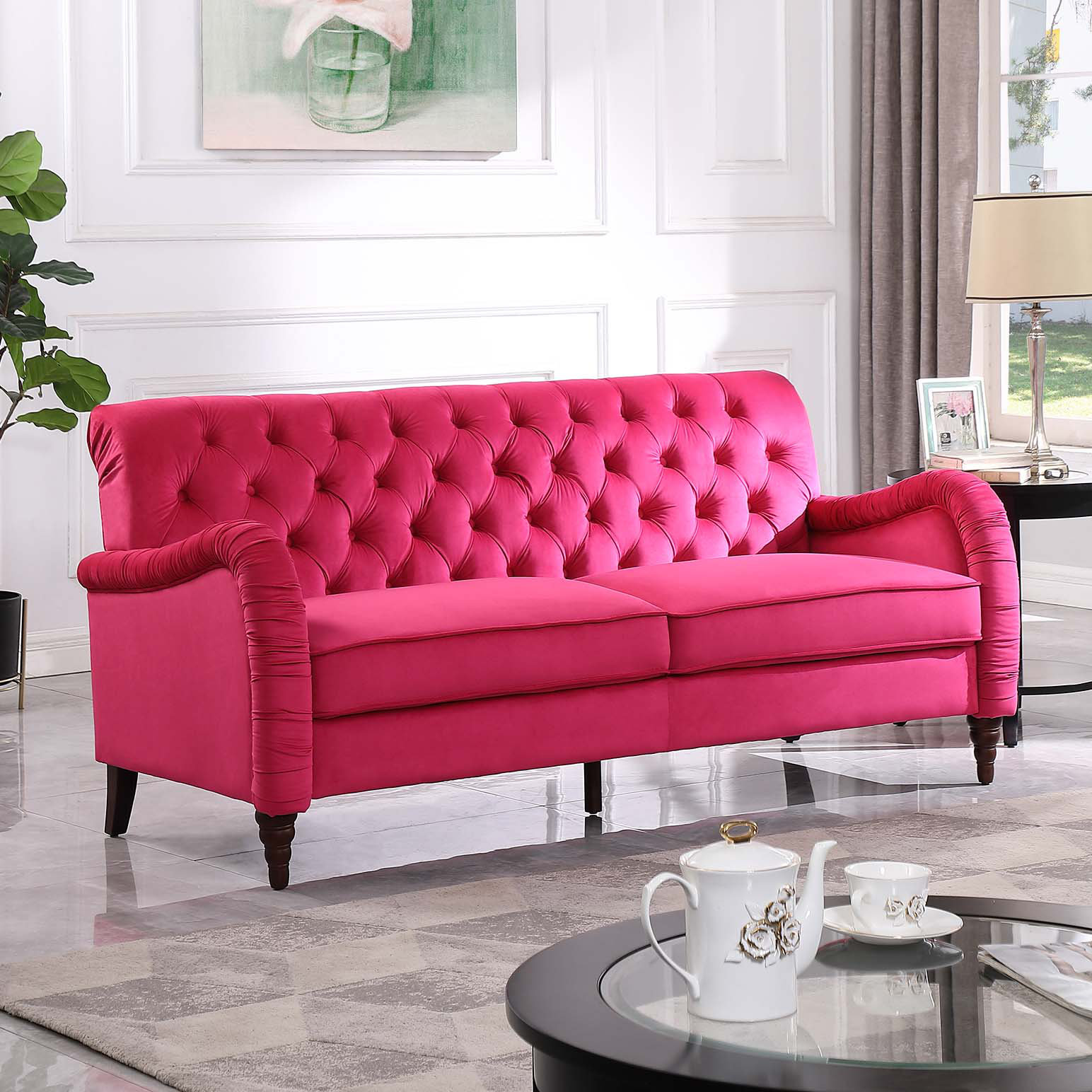 House of Hampton® Elbertus 72.05'' Upholstered Sofa Wayfair