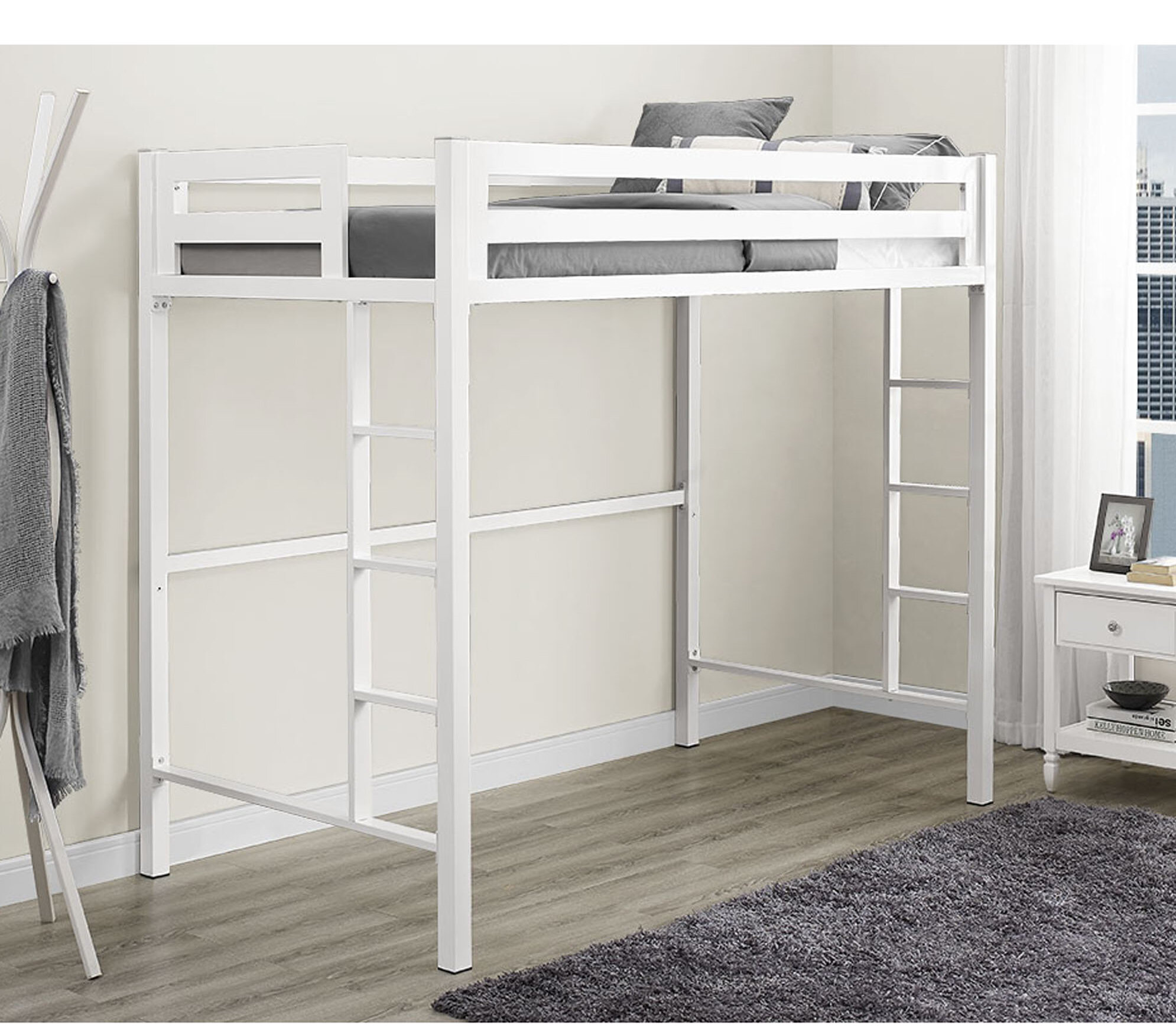 Orren Ellis Salina Twin Loft Bed Reviews Wayfair Ca