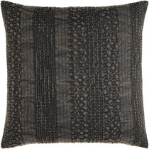 gray striped throw pillows
