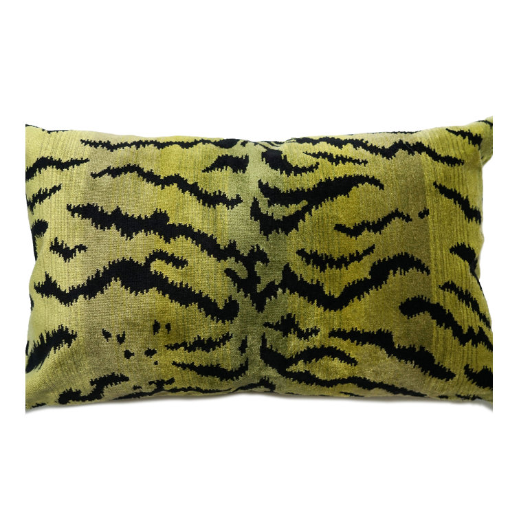 scalamandre tiger pillow