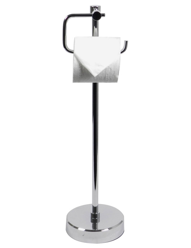 Simon Freestanding Toilet Tissue Holder Reviews Joss Main Simon Freestanding Toilet Tissue Holder