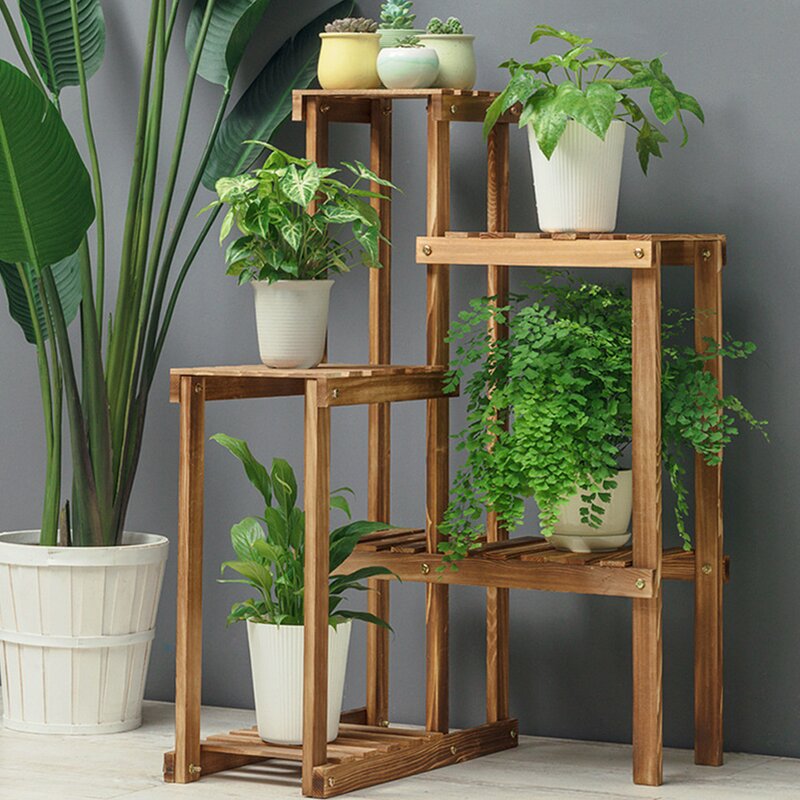 Freeport Park® Alpine Free Form Multi-Tiered Plant Stand & Reviews ...