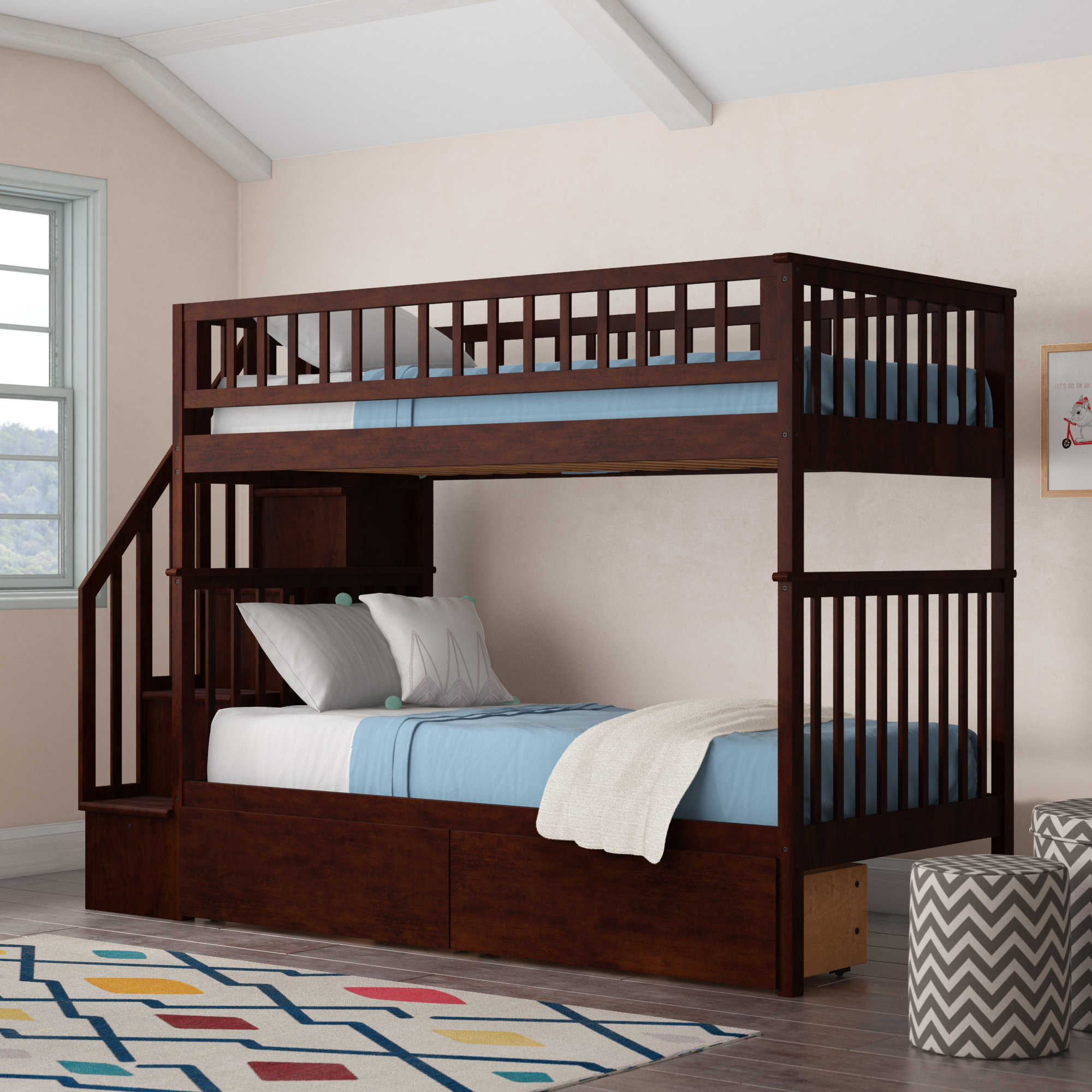 shyann bunk bed with trundle