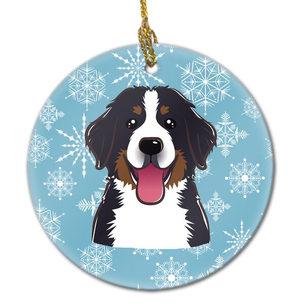 bernese mountain dog ornament