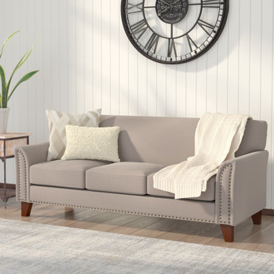 Adoria Sofa Laurel Foundry Modern Farmhouse Upholstery Color Beige