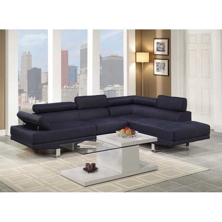 ivy bronx 106 wide right hand facing sofa chaise reviews wayfair