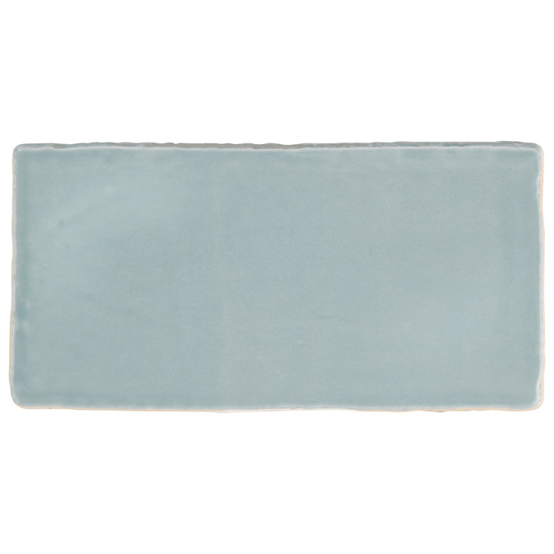Tivoli 3 X 6 Ceramic Subway Tile In Aqua Blue Allmodern Tivoli 3 X 6 Ceramic Subway Tile In Aqua Blue