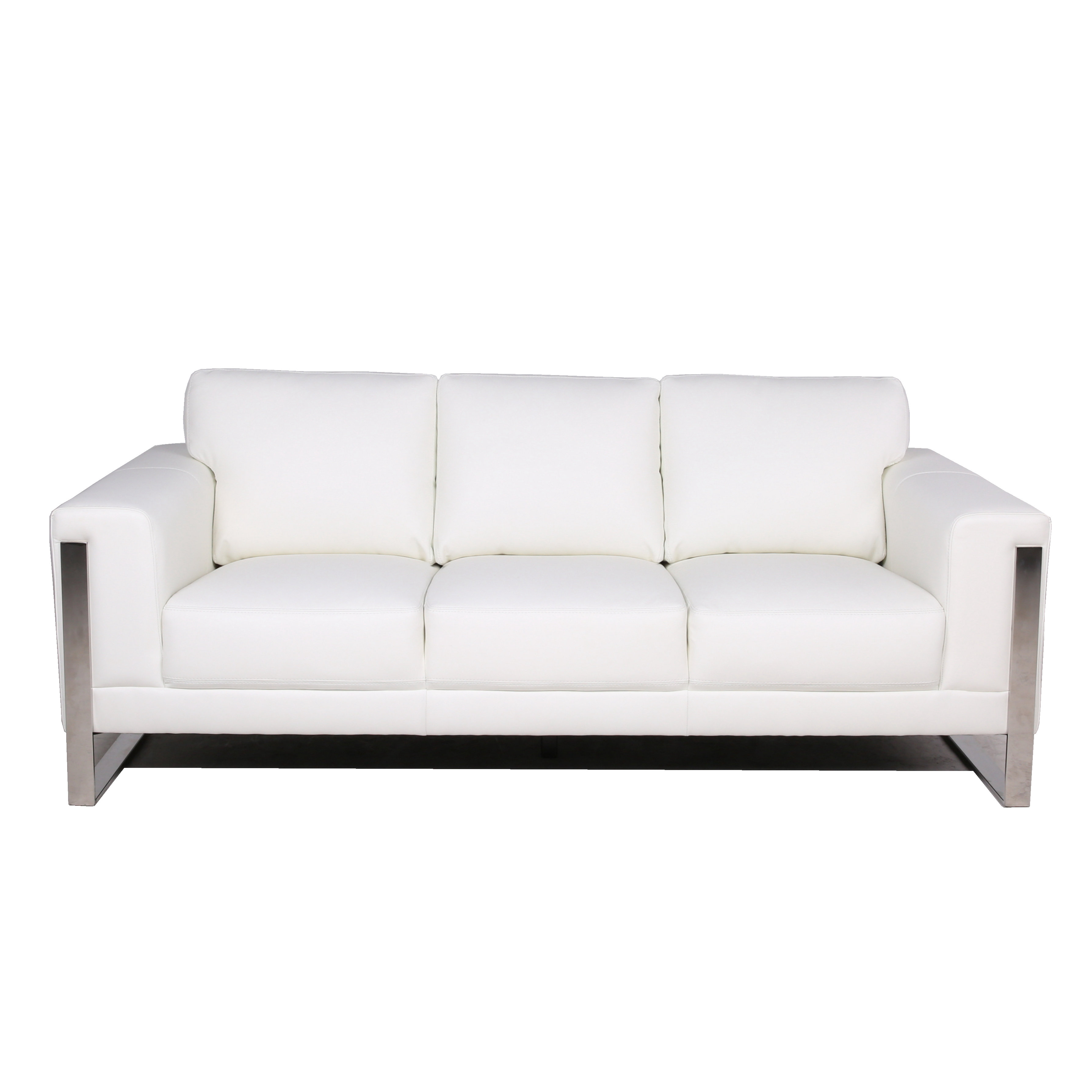 Olivarez Leather Sofa