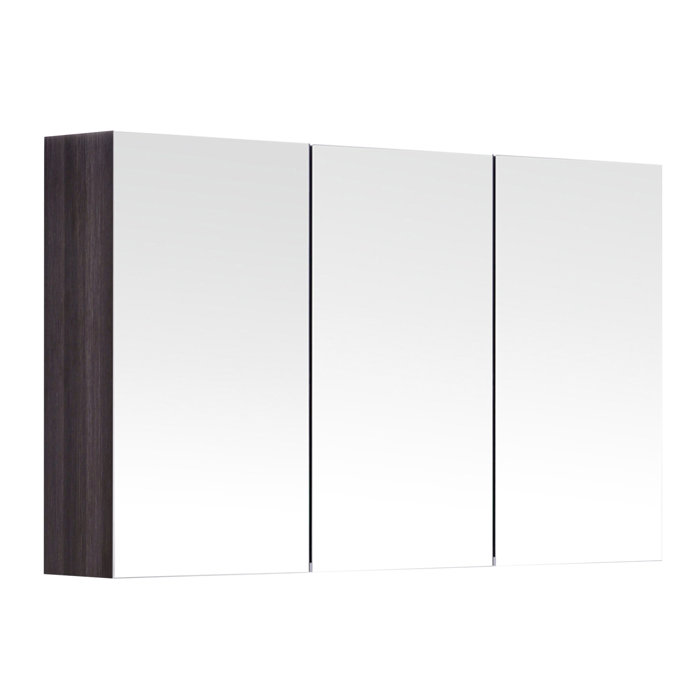 Orren Ellis Sandifer Surface Mount Framed 3 Door Medicine