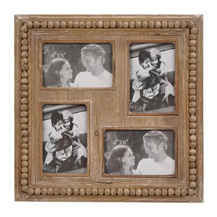 Antique Effect Wooden Family Friend Memories Message 6x4" Stand Wall Photo Frame