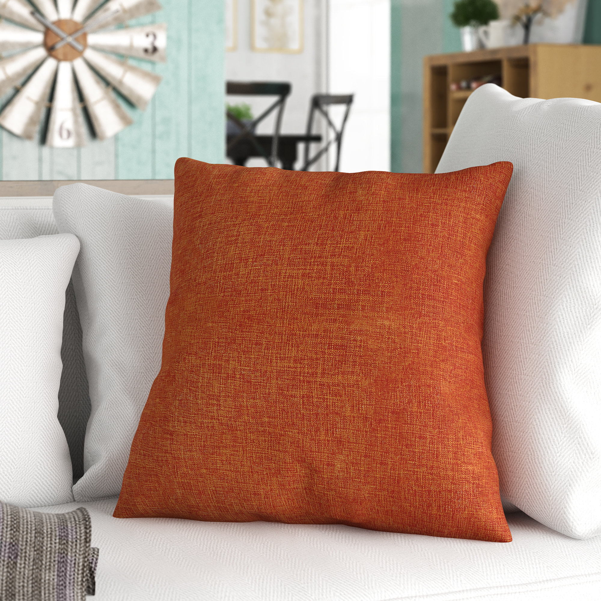 Charlton Home Antonio Square Pillow Cover Reviews Wayfair