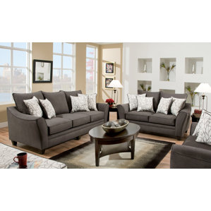 Darby Home Co Yajaira 2 Piece Living Room Set Darby Home Co Yajaira 2 Piece Living Room Set