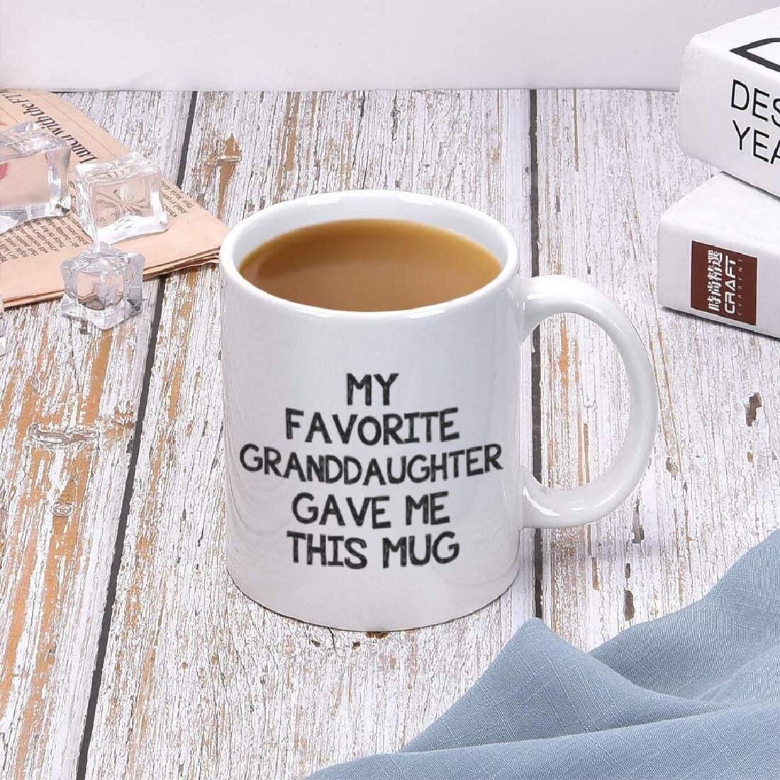 The Best Christmas Gift For Your Granddaughter 11oz Coffee Mug Gift 
