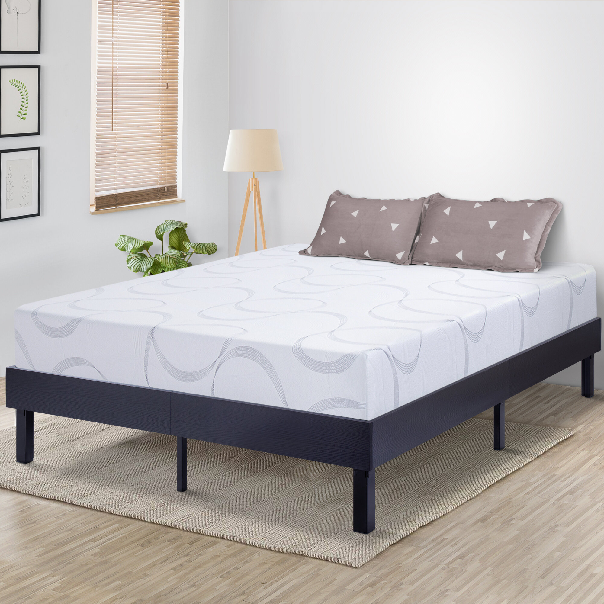 7 gel memory foam mattress