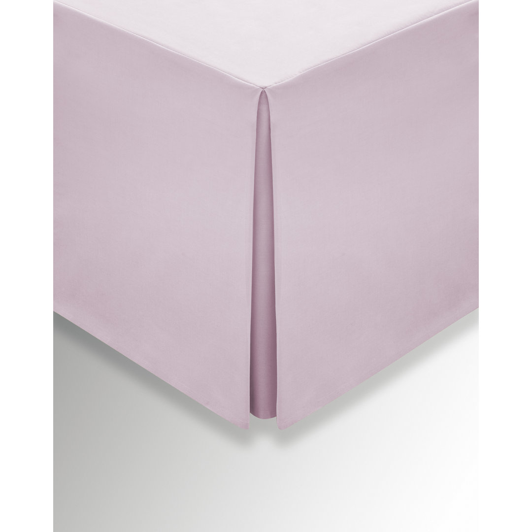 Helena Springfield Plain Dye 180 Thread Count Bed Skirt pink,white