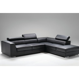 Cesca Right Side Facing Chaise Sectional by Orren Ellis Best Design