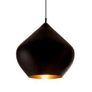 Candide Black 1-Light Pendant