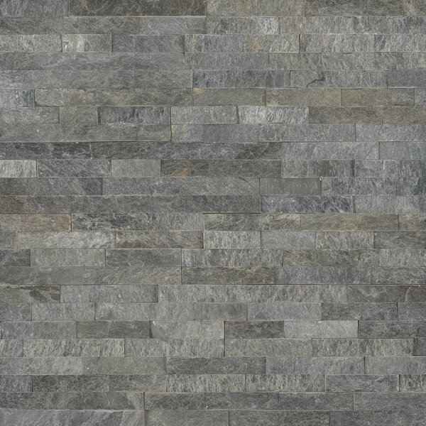 Msi Sedona Platinum 6 X 24 Natural Stone Stack Stone Tile