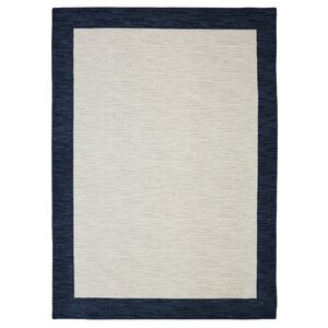 Samantha Brutti Grey/Navy Area Rug