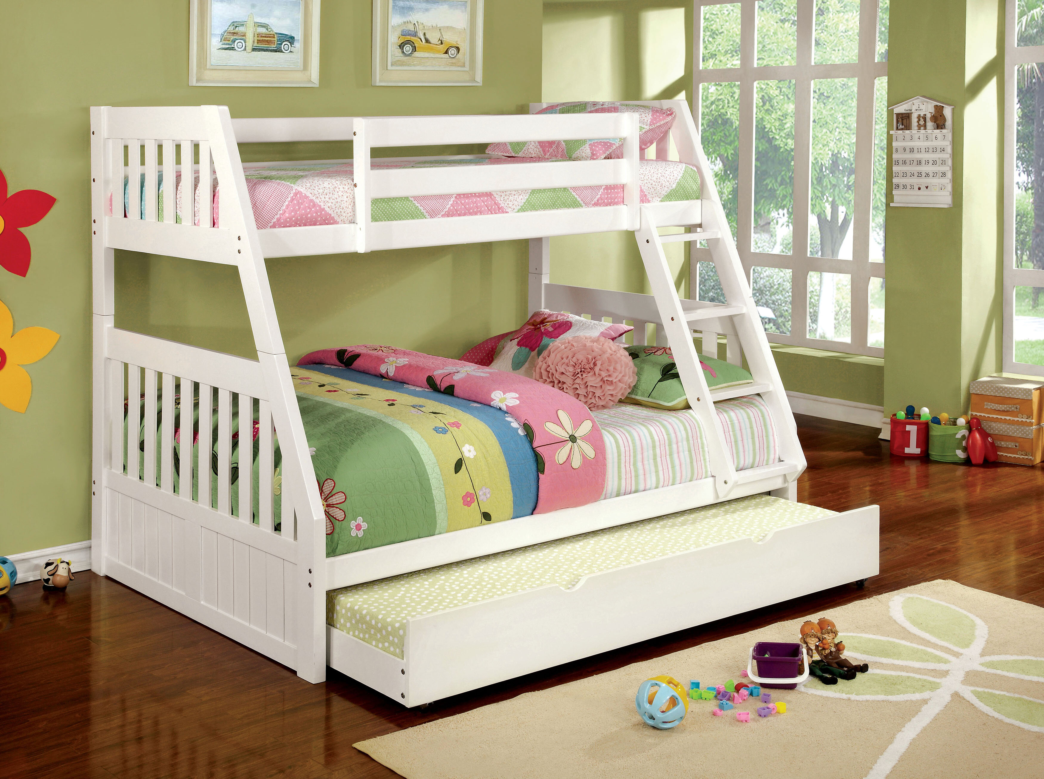 Hokku Designs Caitlyn Twin Over Full Standard Bunk Bed By Hokku Designs Wayfair