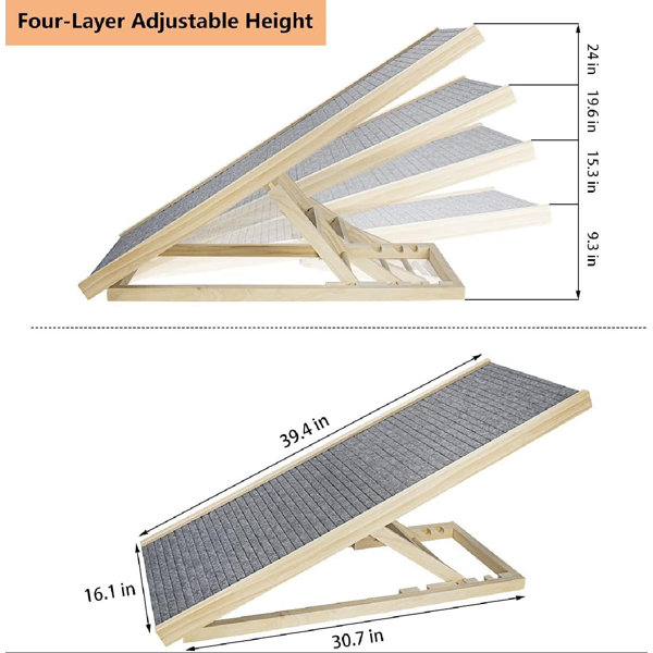 adjustable dog ramp plans