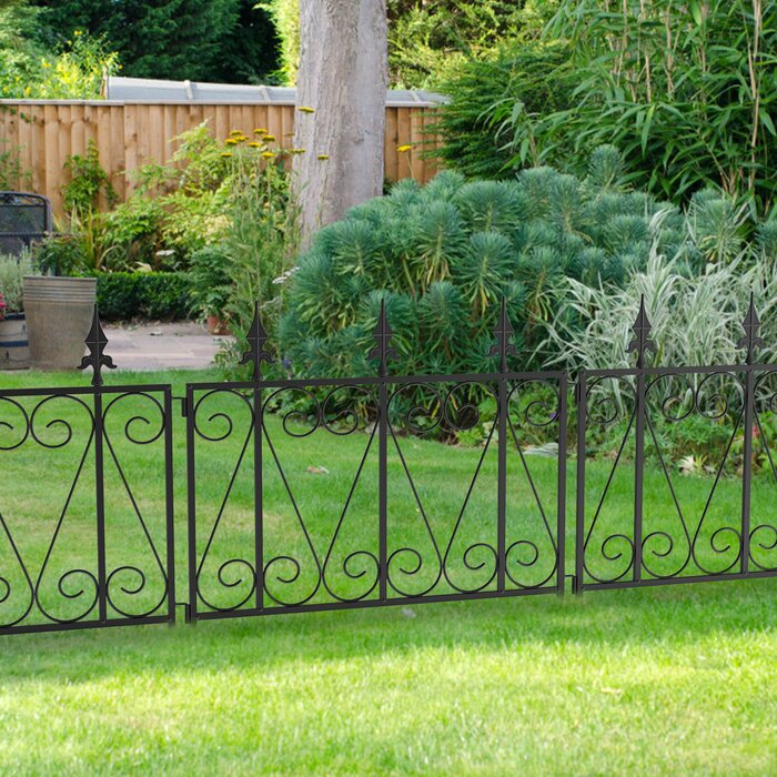 MA KULAGAGA Garden Fence Rustproof Metal Wire Fencing 24Inx8ft Outdoor ...