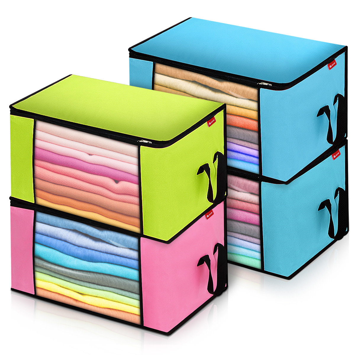 Rebrilliant 4 Pieces Metal Box Set Wayfair