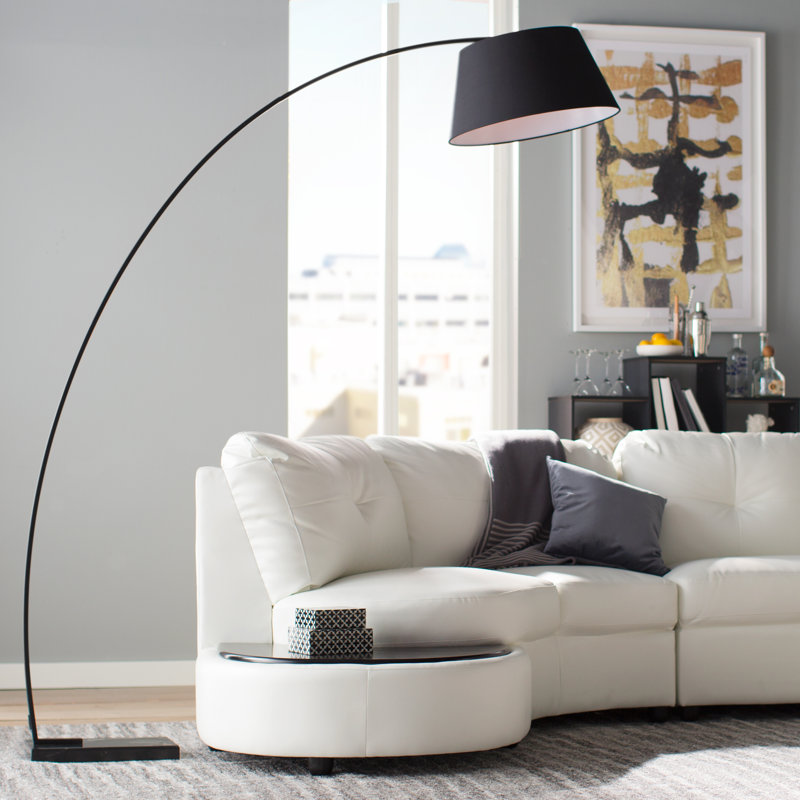 Wade Logan Rachel 77 Arched Floor Lamp Reviews Wayfair