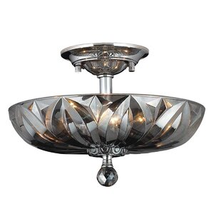 Aadvik 4-Light Semi-Flush Mount