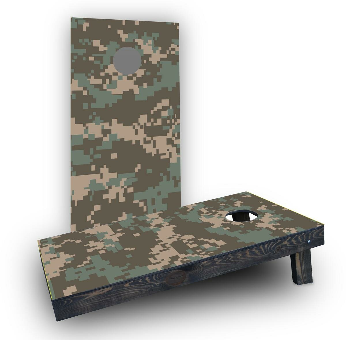 Camouflage-Set of 8 Regulation Size Corn Hole Bags -Corn Filled! Top Quality 