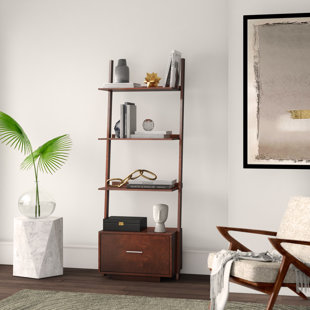 Go to store & view more images Carlucci Ladder Bookcase by Mercury Row