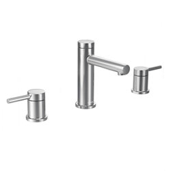 Moen Align Double Handle Widespread Bathroom Faucet With
