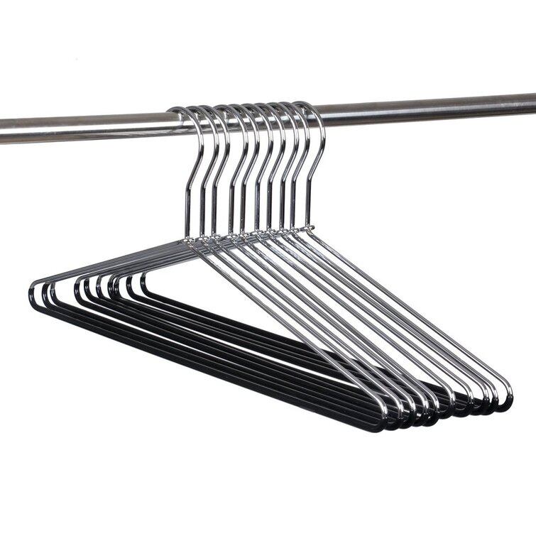 Set of 10 Metallic Hangers