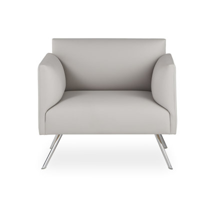 Brand Lounge Chair Brayden Studio Seat Color Light Gray