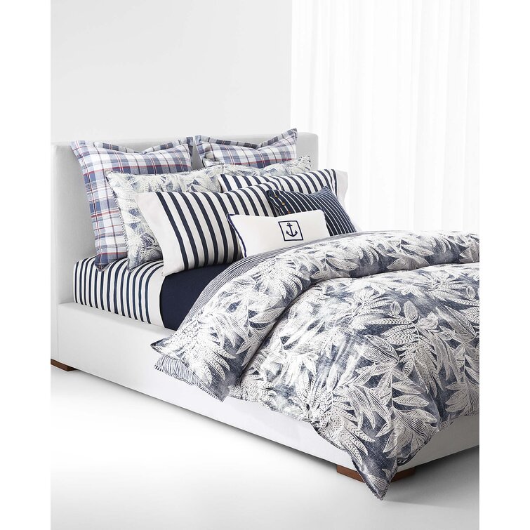 Lauren Ralph Lauren Evan 100% Cotton Percale Comforter Set & Reviews |  Wayfair