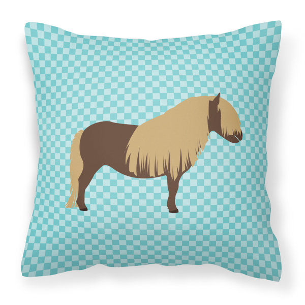 East Urban Home Pony Horse Outdoor Throw Pillow Wayfair