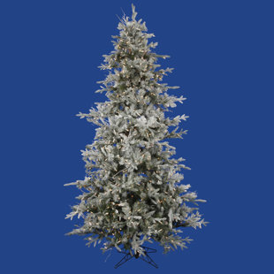 Vickerman Vienna Twig Tree Wayfair 10 Frosted Wistler Fir Artificial Christmas Tree With Clear Lights By Vickerman