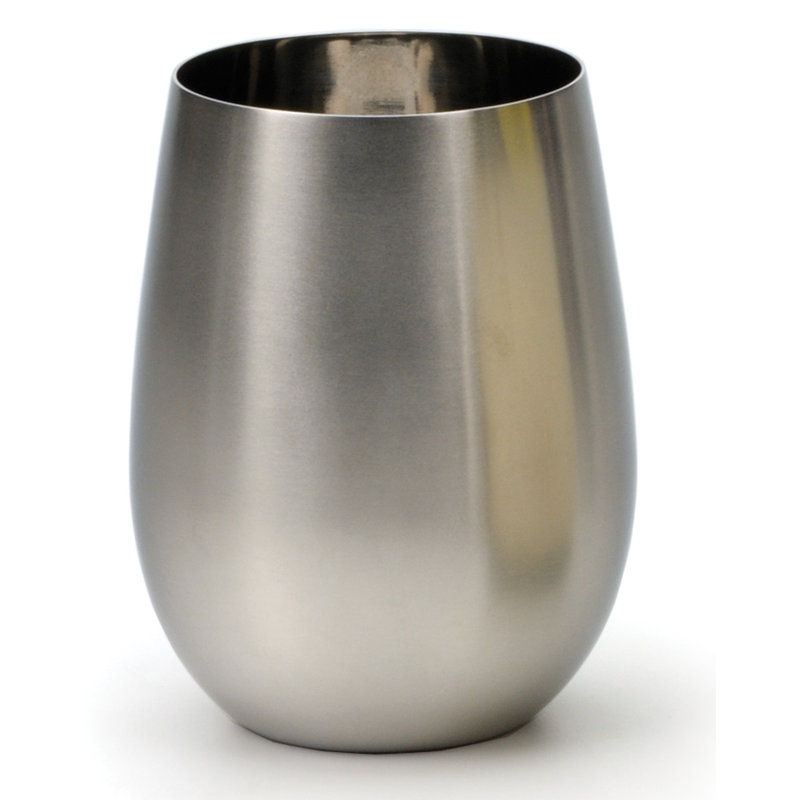 Alcott Hill Zigler 18 Oz Stainless Steel All Purpose Wine Glass Wayfair