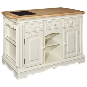 Hofmeister Kitchen Island with Butcher Top