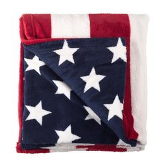 Details about   Independence Day Pitbull American Flag Fleece Blanket 